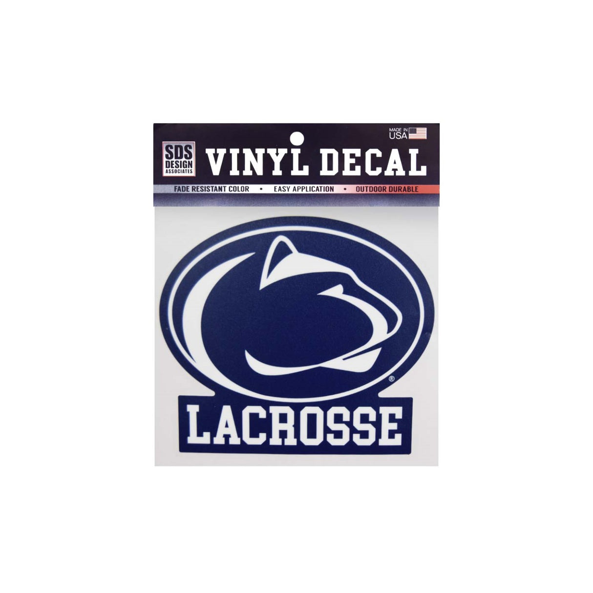 Penn State Logo Lacrosse 6" Decal