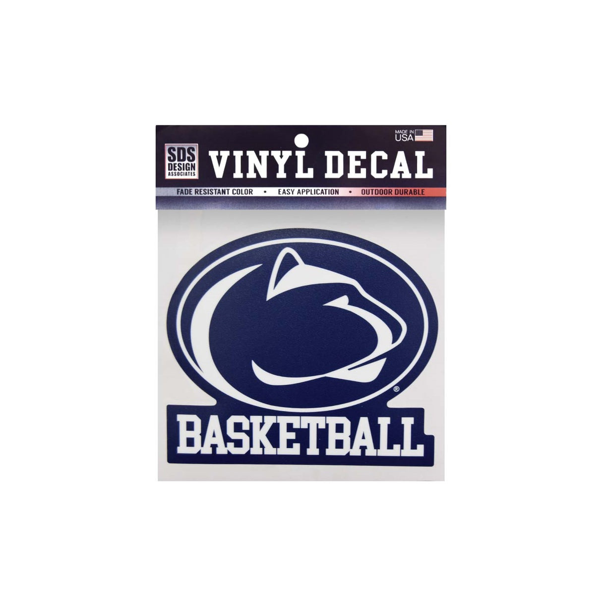 Penn State Logo Basketball 6" Decal