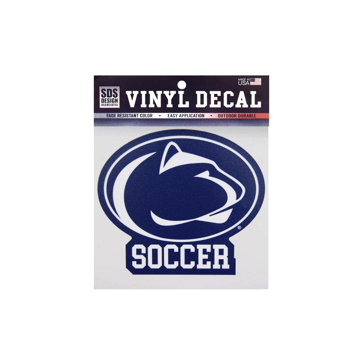 Penn State Logo Soccer 6" Decal