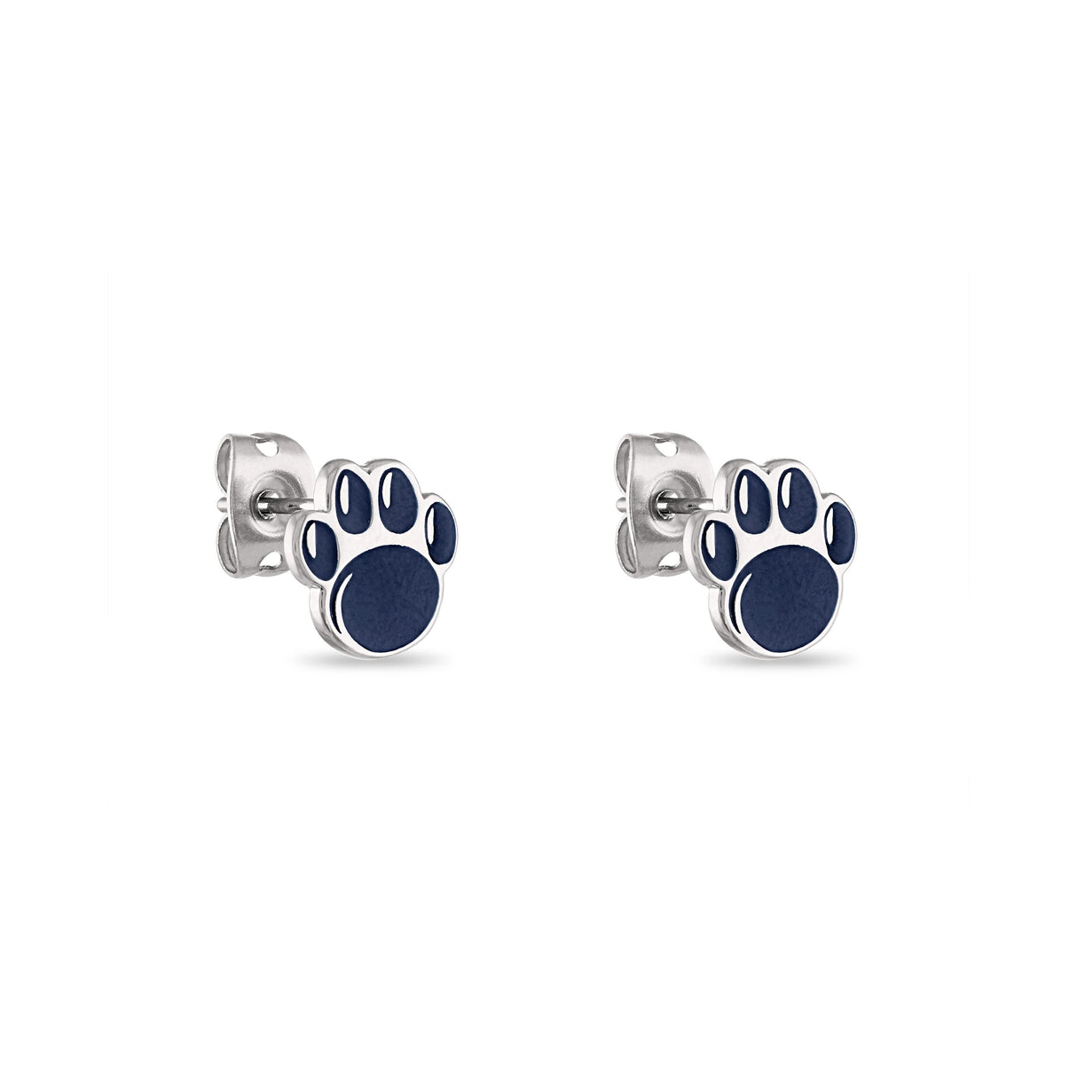 Penn State Nittany Lion Paw Stud Earrings