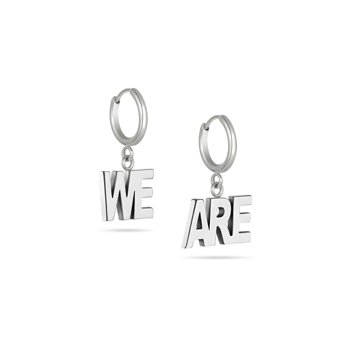 Penn State We Are Huggie Loop Earrings