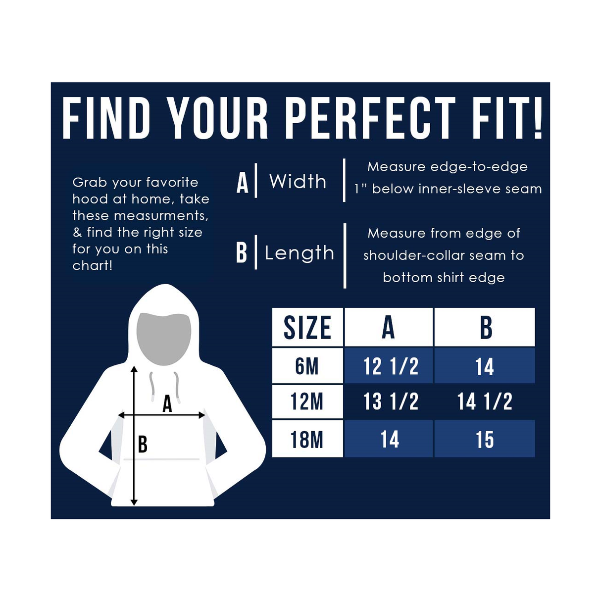 Penn State Infant Logo Only Full Zip Hooded Sweatshirt