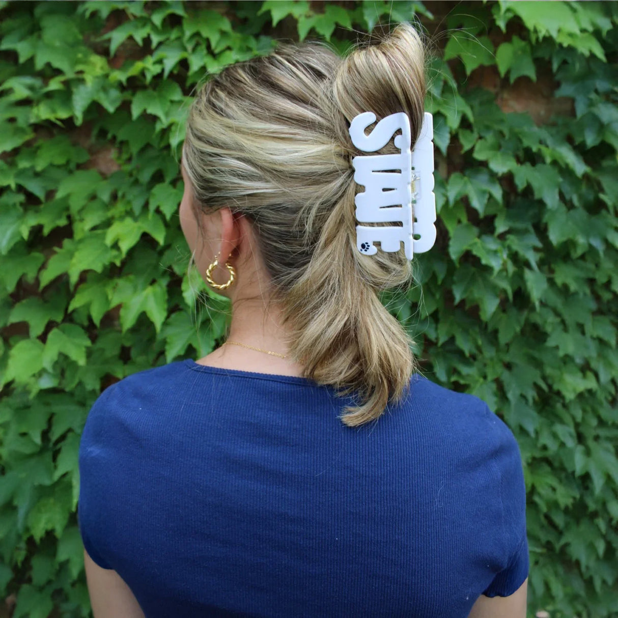 Penn State FiZZY State Claw Hair Clip