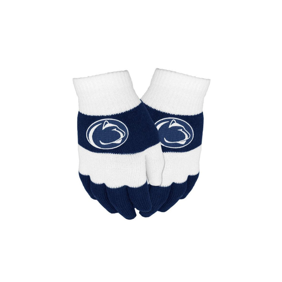 Penn State Nittany Lions Trixie Striped Logo Gloves