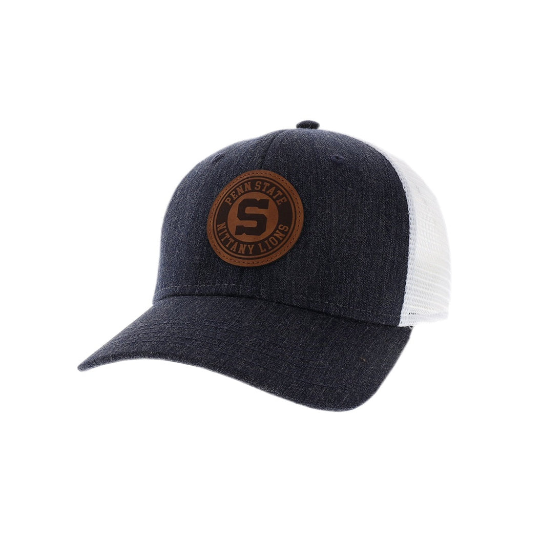 Penn State Melange Mid-Pro Trucker Hat