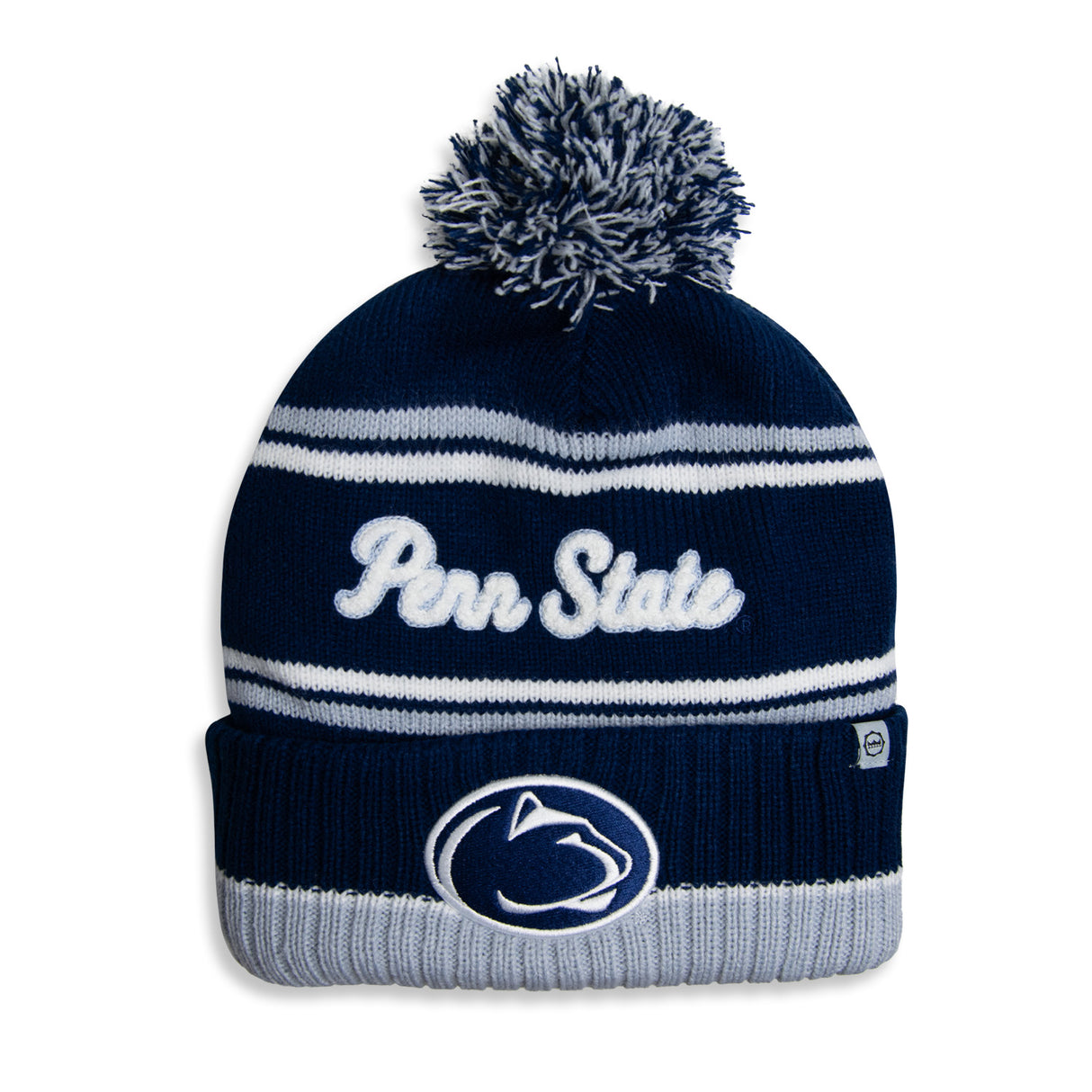 Penn State Chenille Script Knit Hat