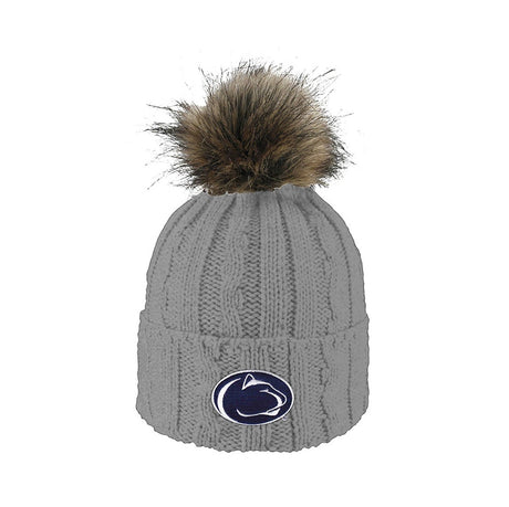 Penn State Adult Faux Fur Alps Knit Hat