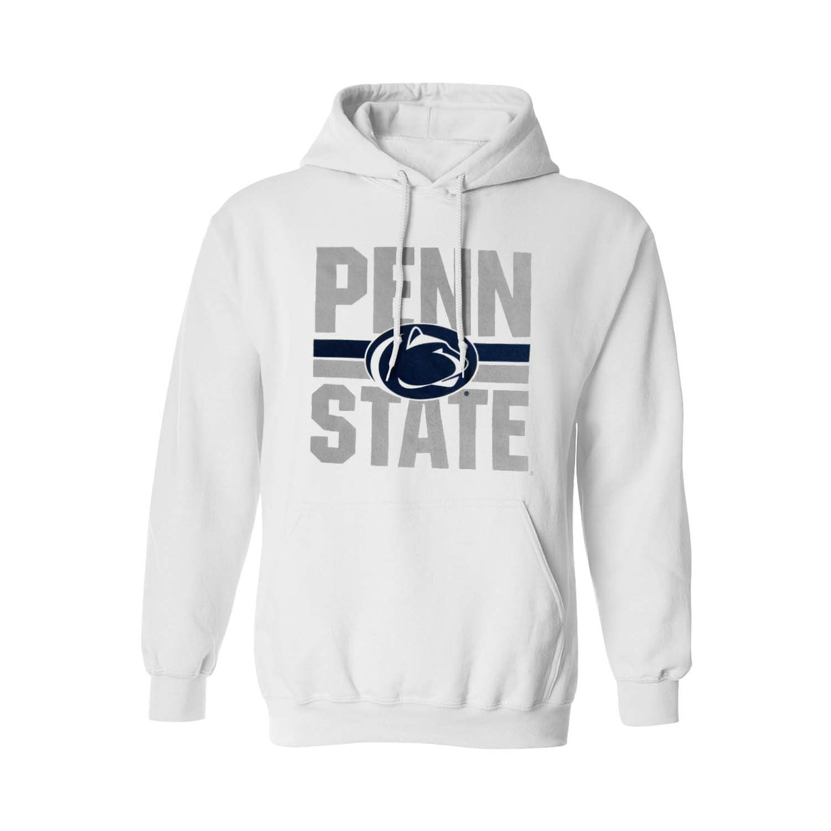 Penn State Nittany Lion Stripe Hooded Sweatshirt
