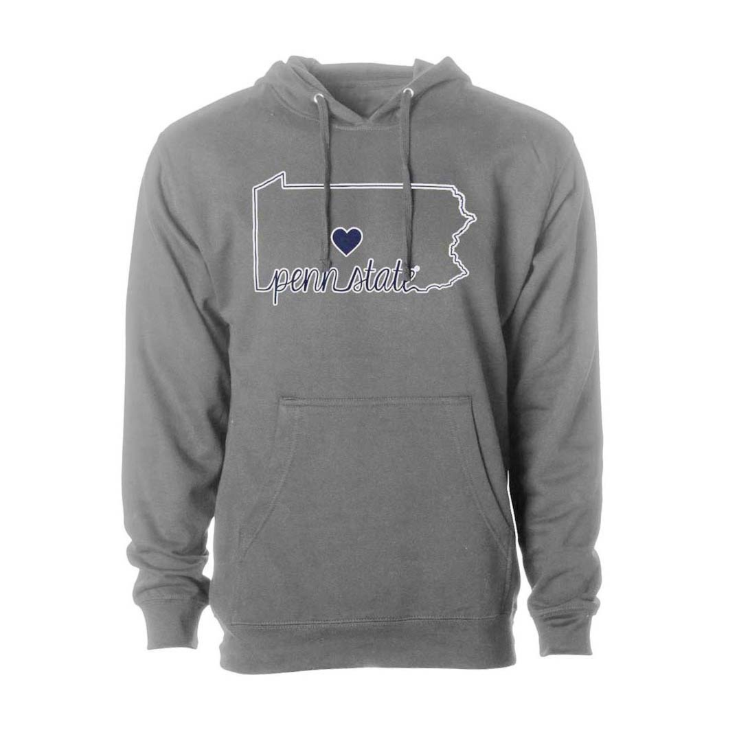 Pennsylvania Heart State Hooded Sweatshirt