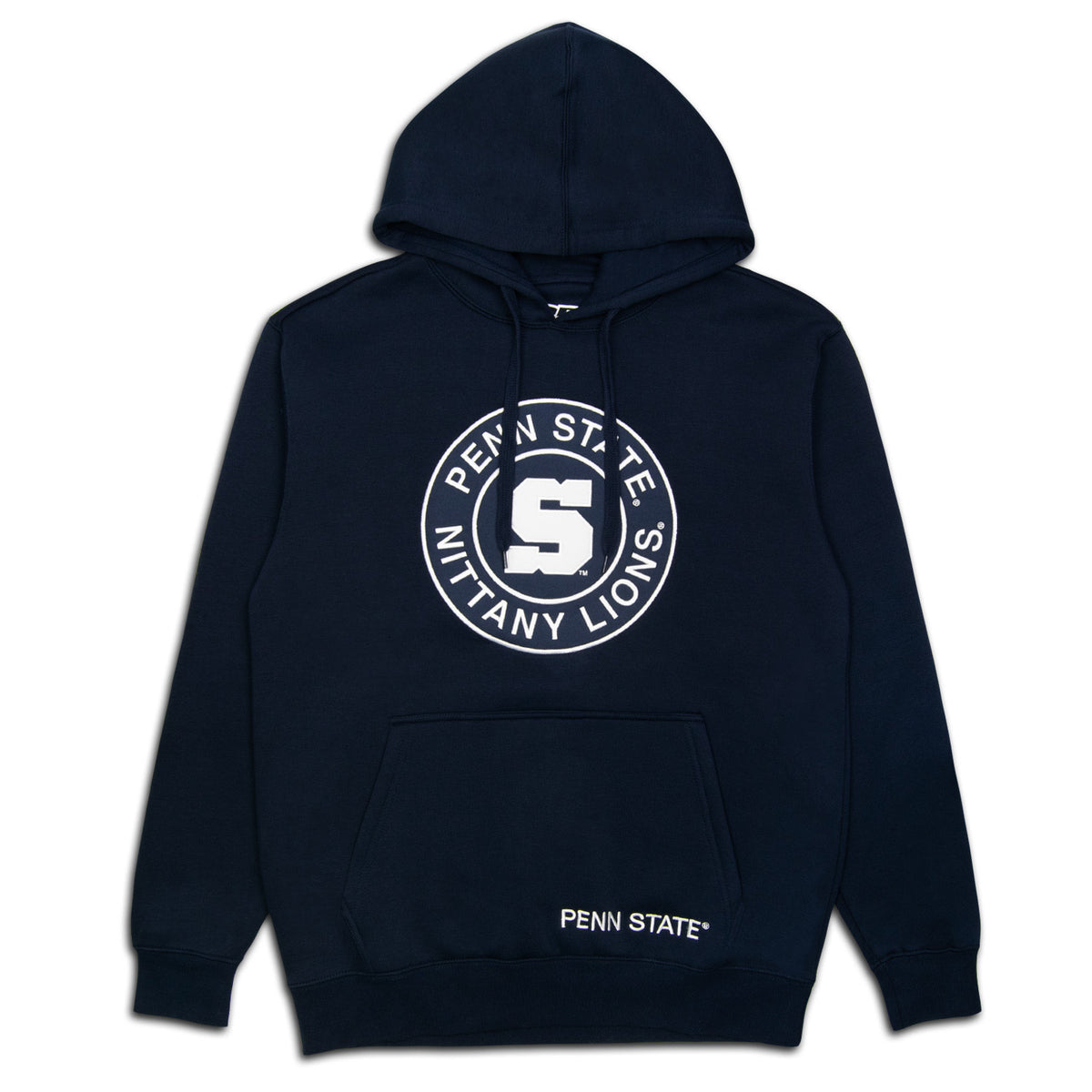 Penn State E5 Circle "S" Embroidered Hooded Sweatshirt