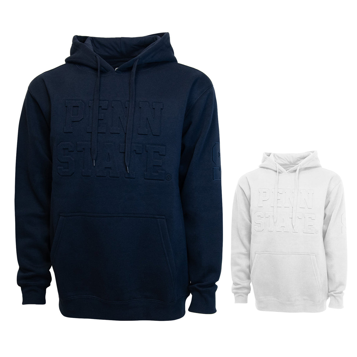 Penn State Tonal Embossed PS Hooded Sweatshirt