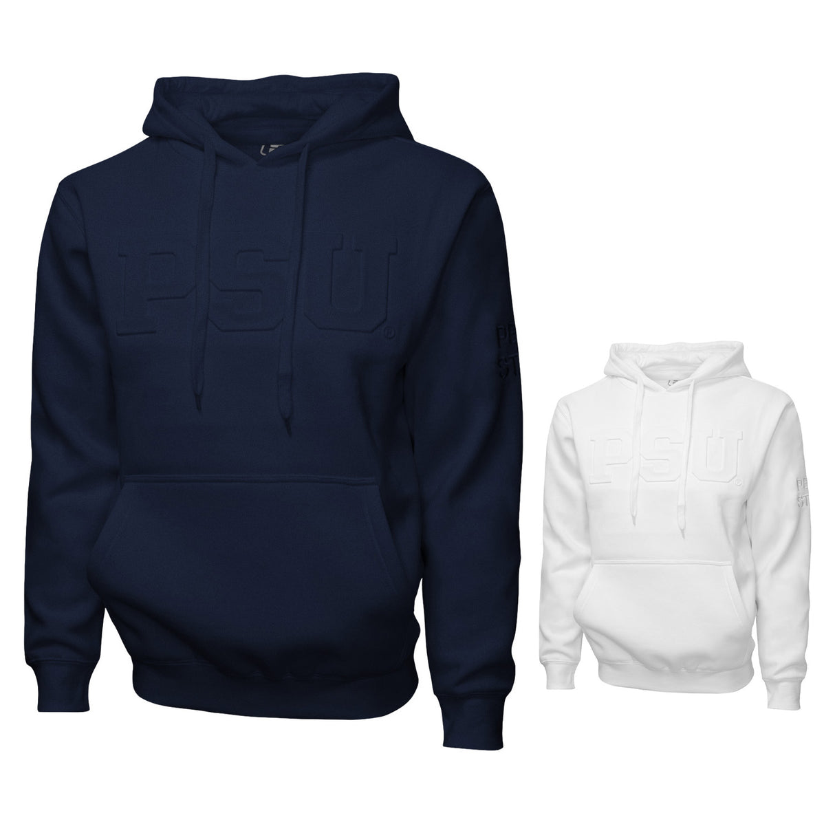 Penn State Tonal Embossed PSU Hooded Sweatshirt