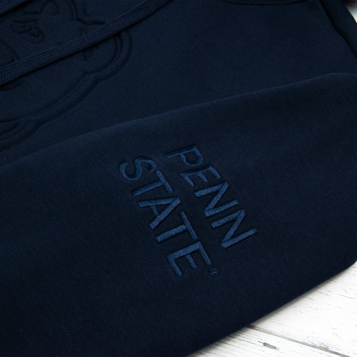 Penn State E5 Embossed Mascot Hooded Sweatshirt