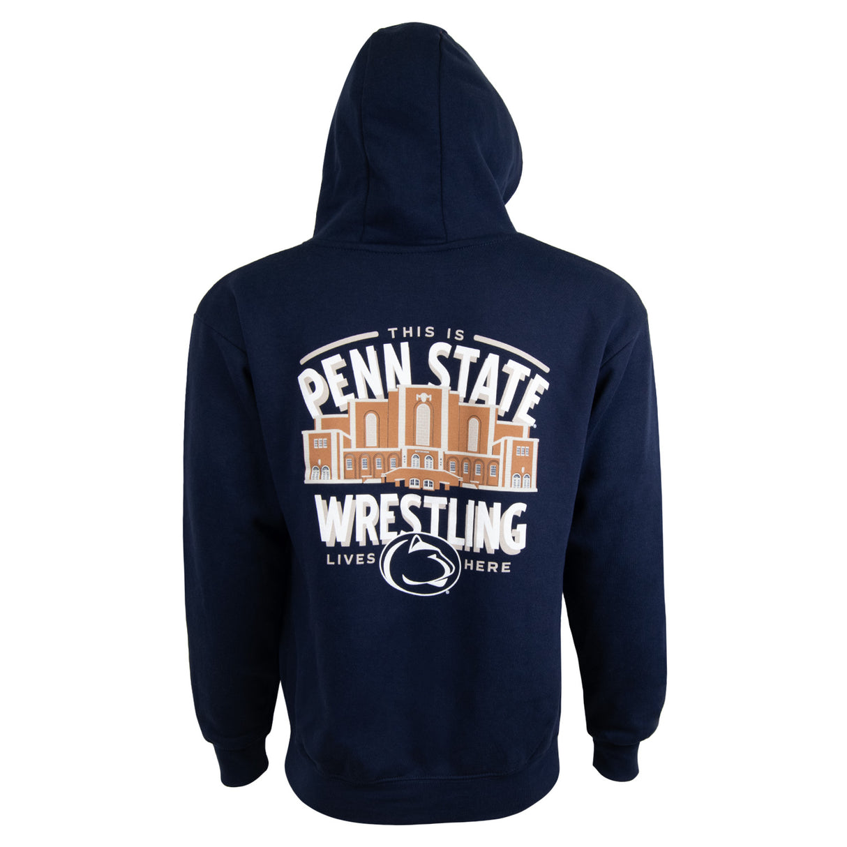 Penn State Wrestling Lives Here Hooded Sweatshirt