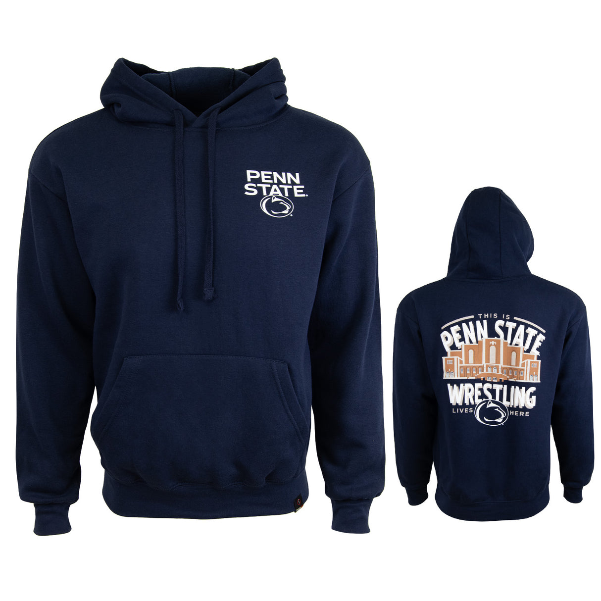 Penn State Wrestling Lives Here Hooded Sweatshirt