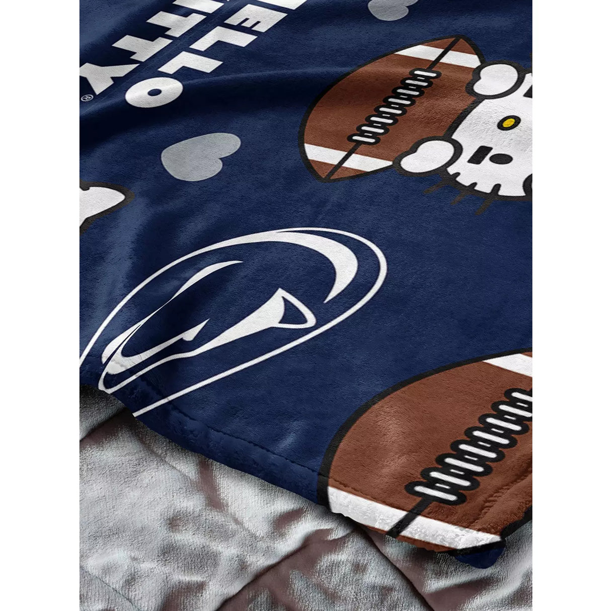 Penn State Hello Kitty Silk Touch Throw Blanket