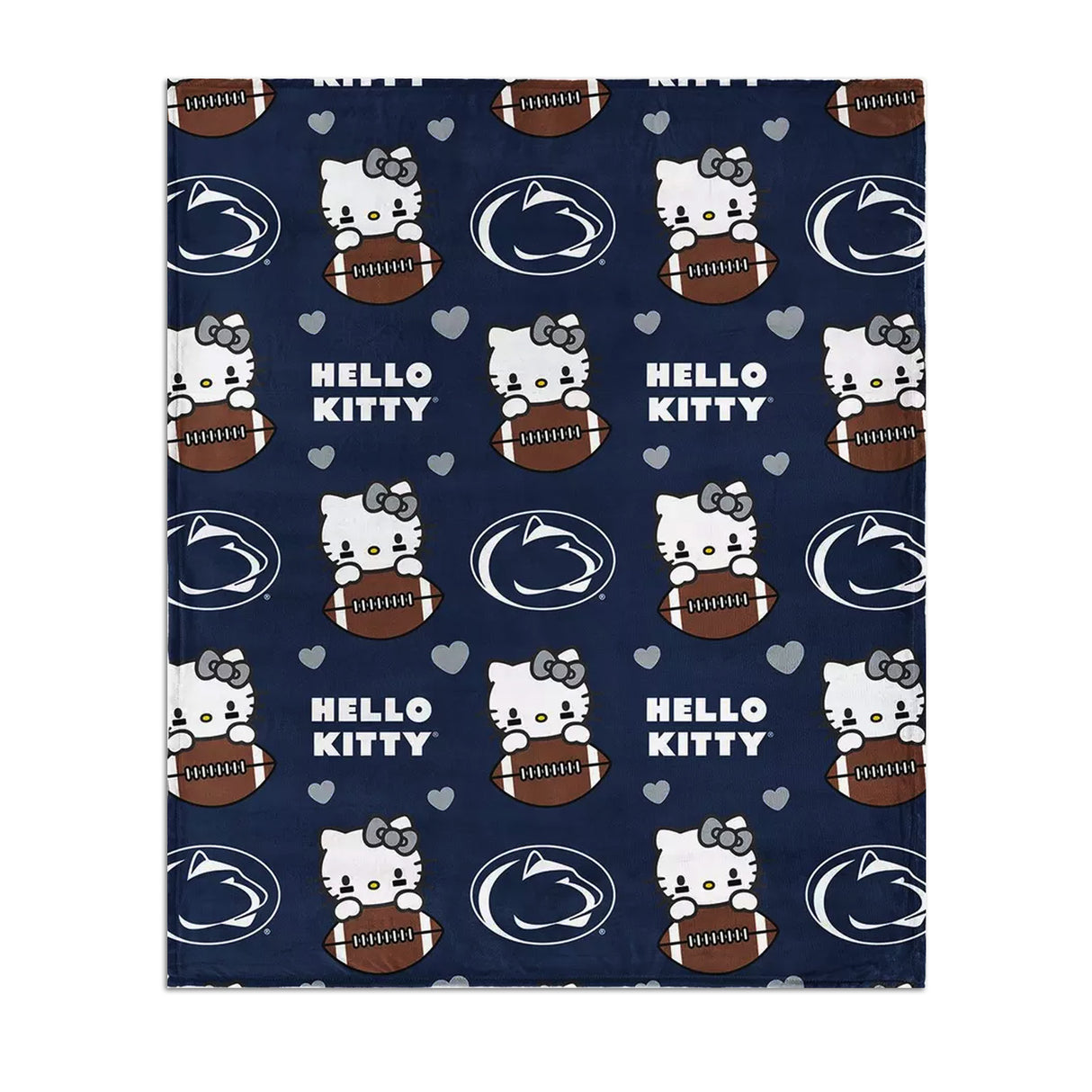 Penn State Hello Kitty Silk Touch Throw Blanket