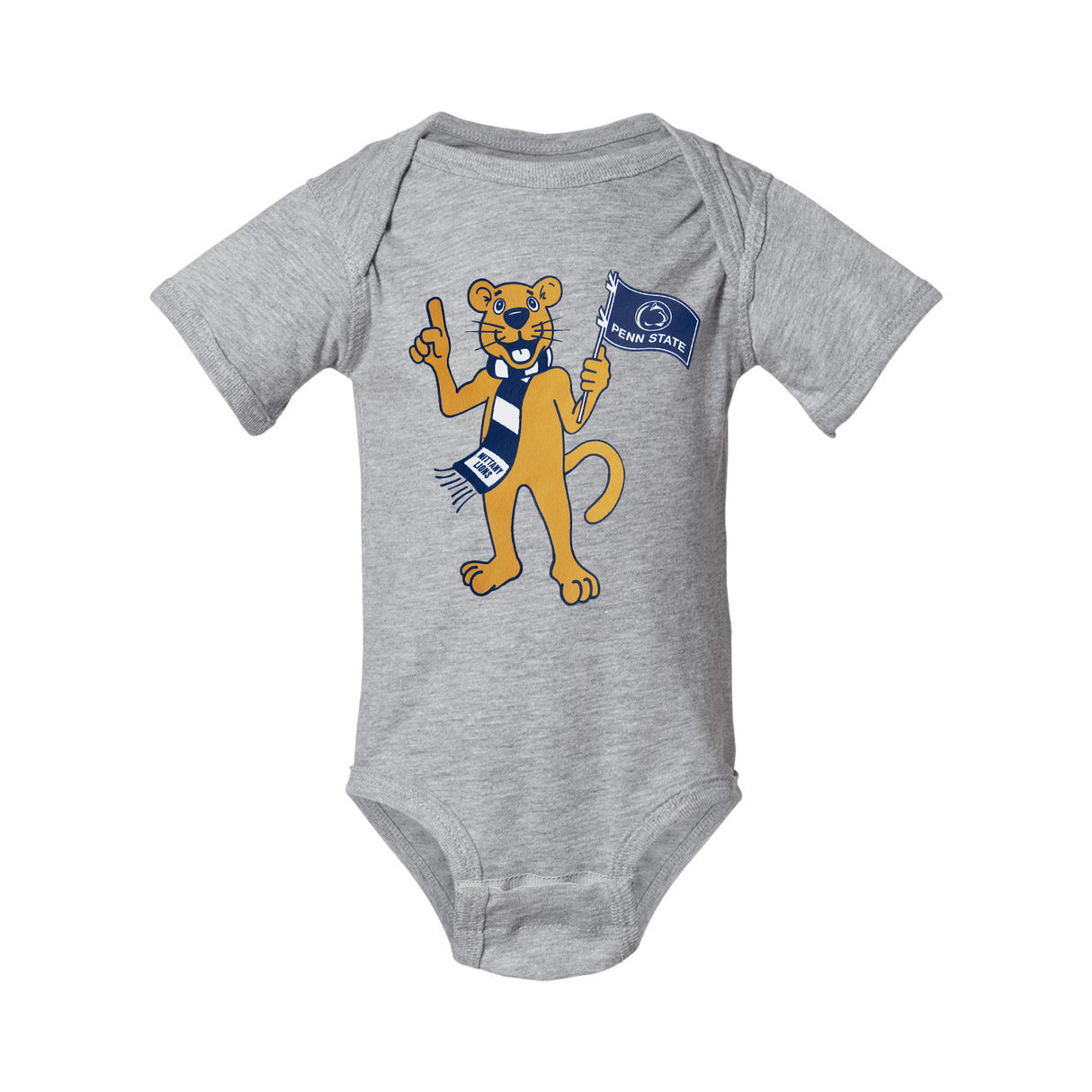 Penn State Infant Mascot Flag Creeper