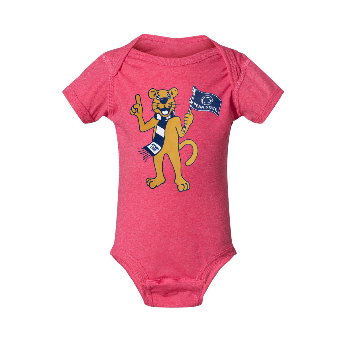 Penn State Infant Mascot Flag Creeper