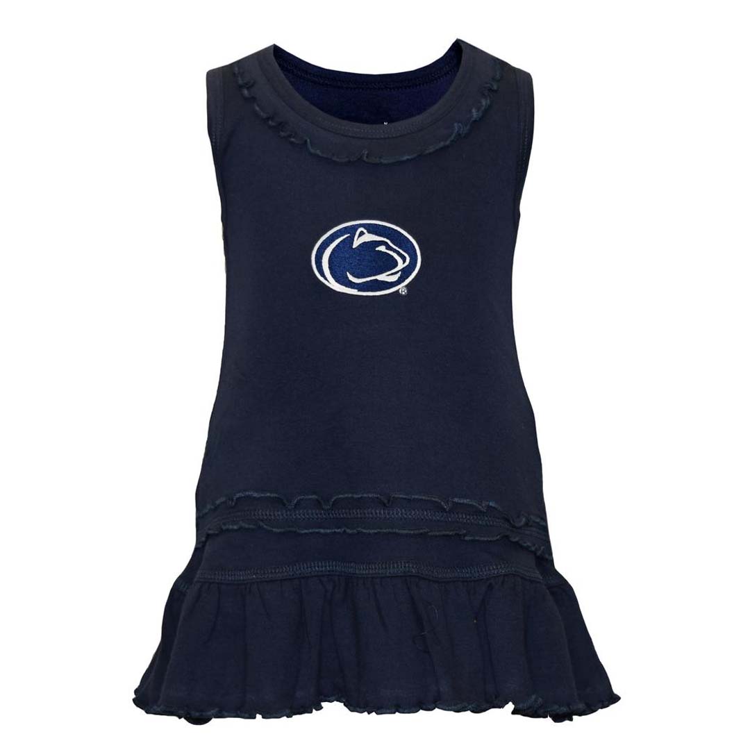 Penn State Infant Ruffled Tank Top Dress