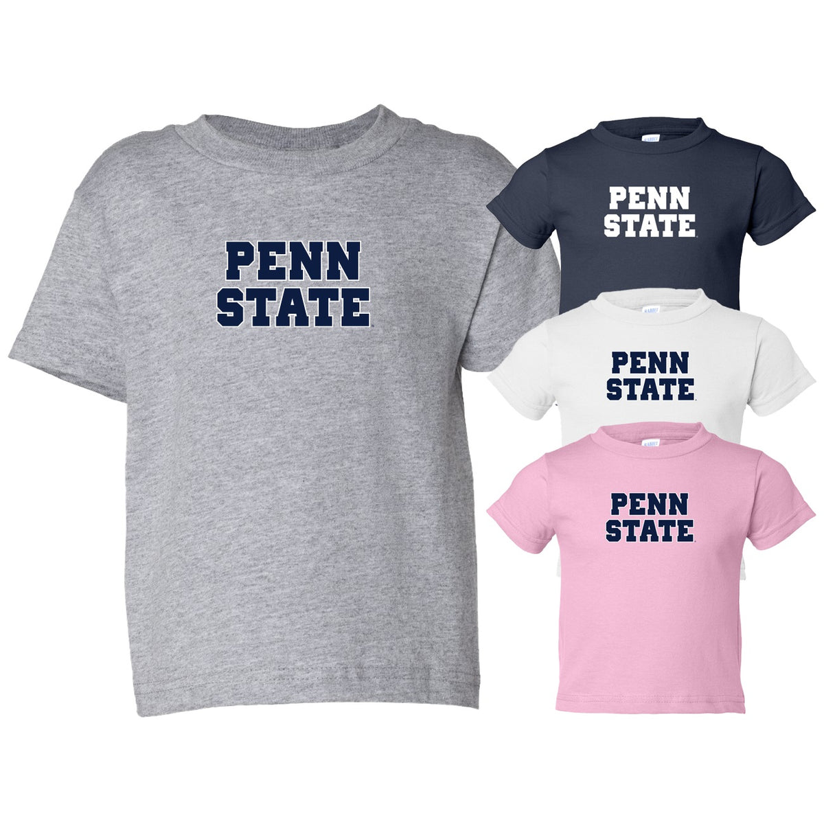 Penn State Block Bold Infant T-Shirt - Officially Licensed Baby Nittany Lions Gear