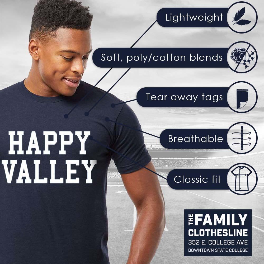 Happy Valley Block Adult T-shirt