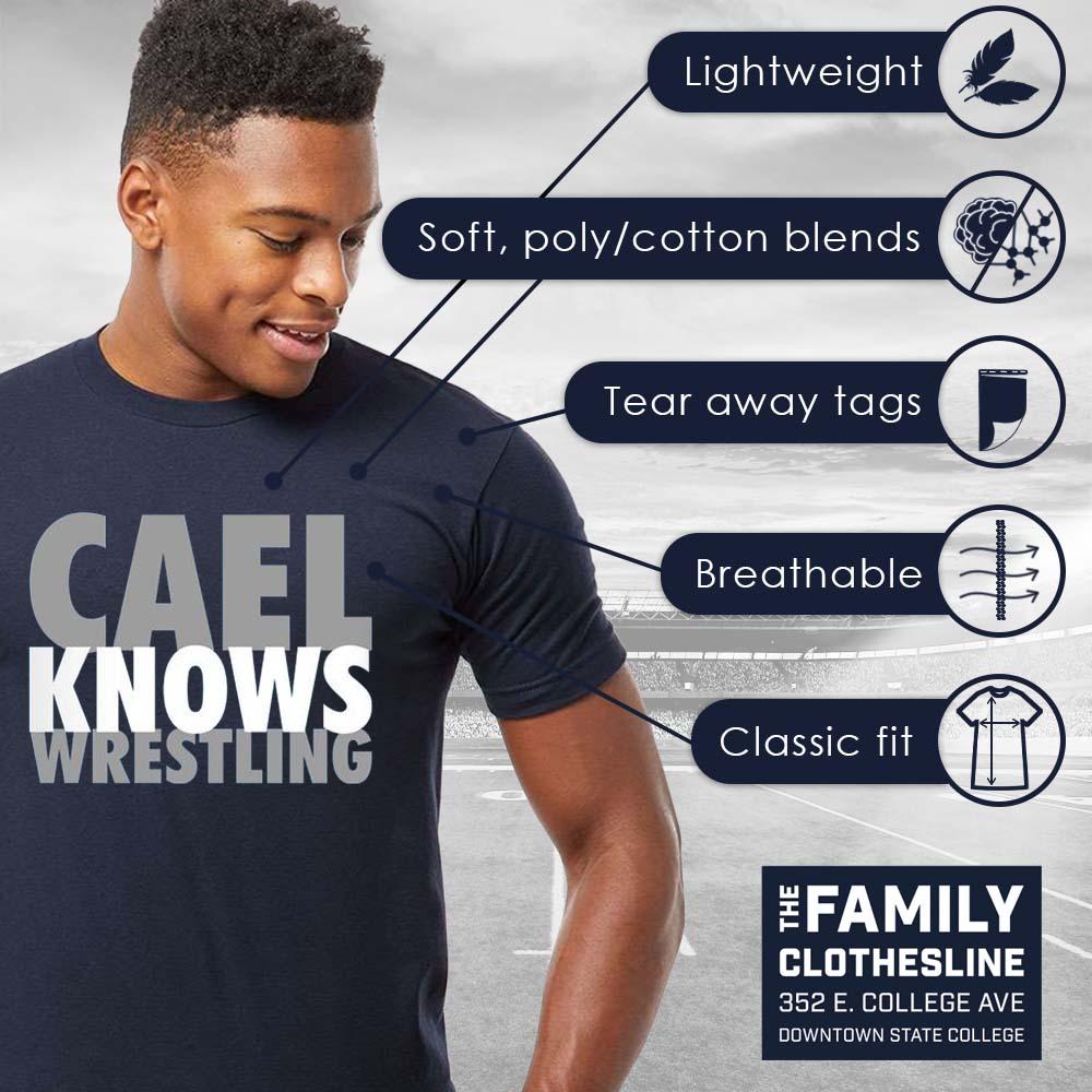 Cael Knows Wrestling T-shirt