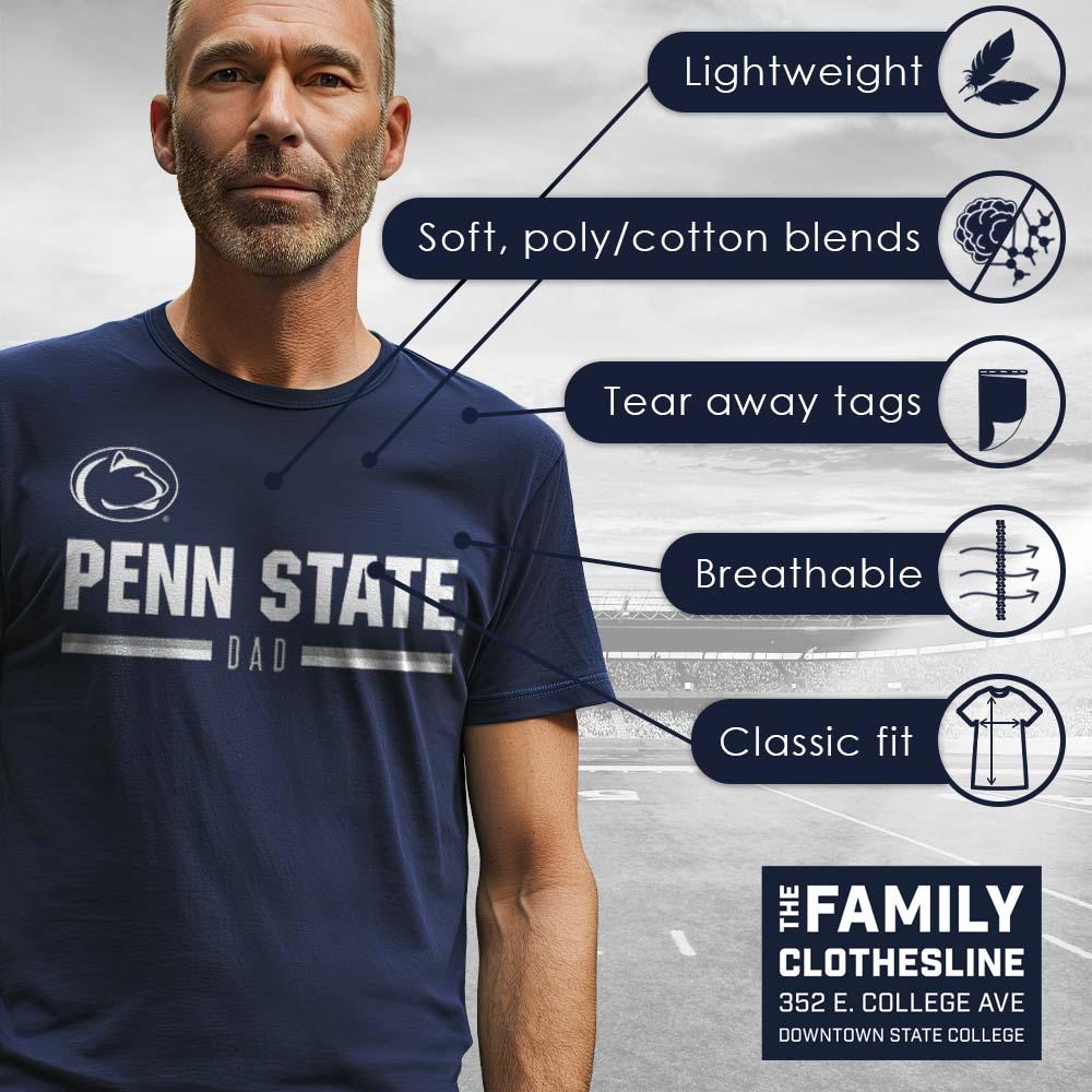 Penn State Dad Stripe T-Shirt