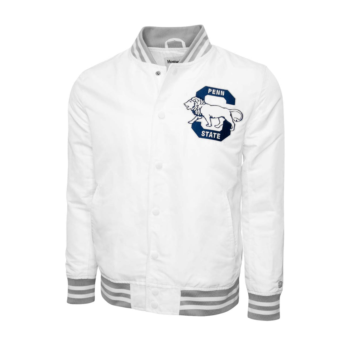 Penn State Nittany Lions White Bomber Jacket