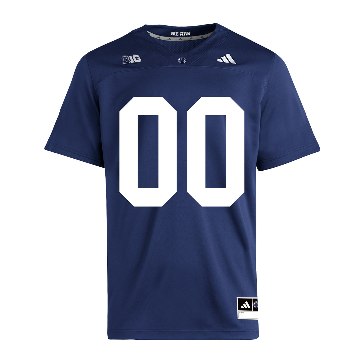 Penn State adidas NIL Custom Football Player Jersey Navy