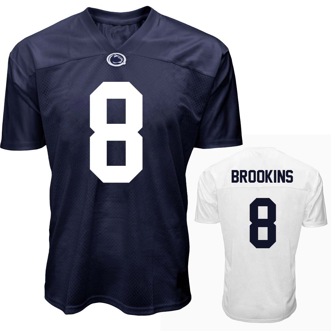 Penn State NIL Karon Brookins #8 Football Jersey