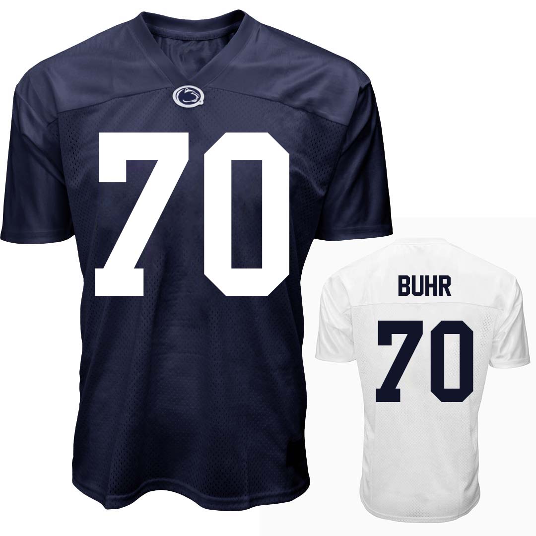 Penn State NIL Trevor Buhr #70 Football Jersey