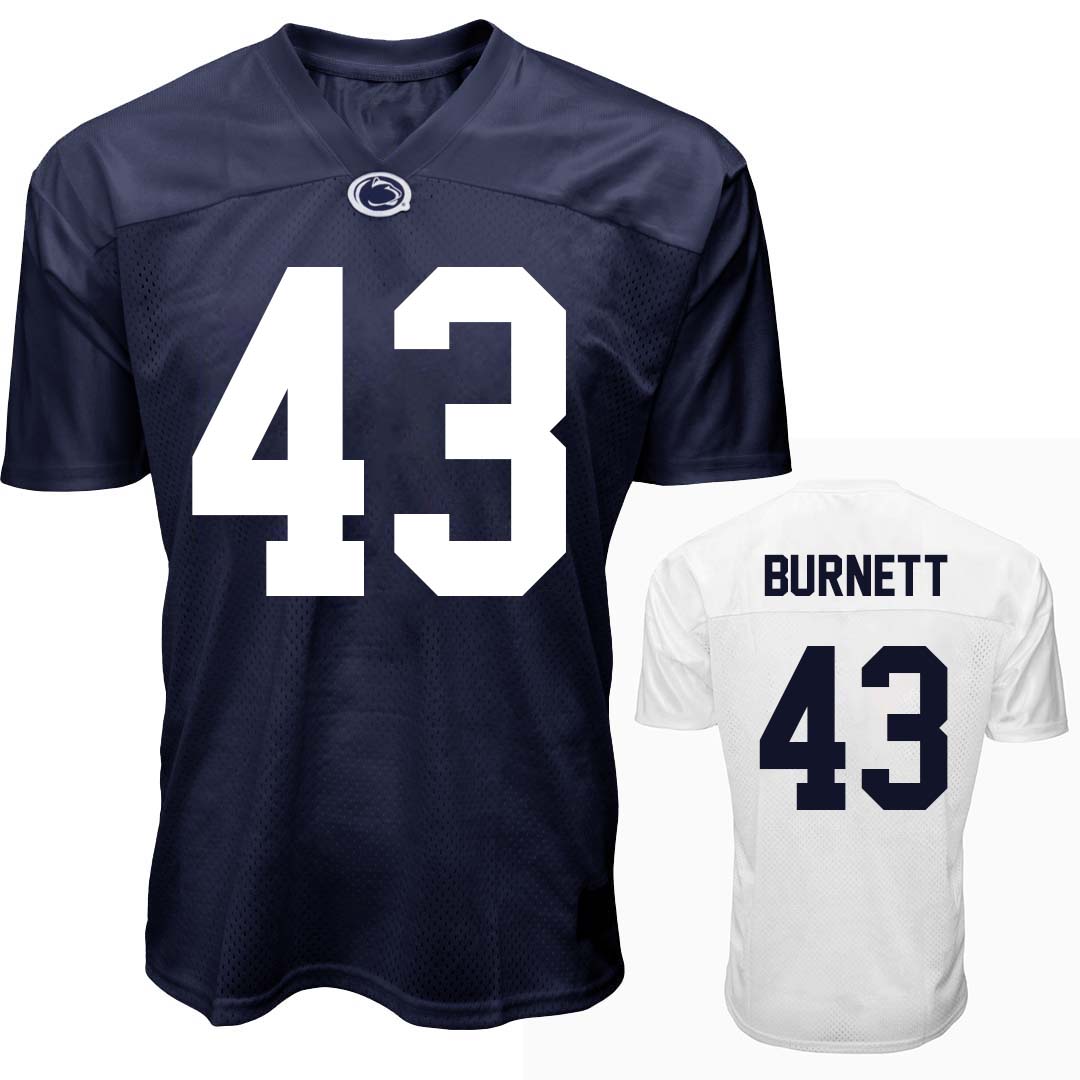 Penn State NIL Dayshaun Burnett #43 Football Jersey