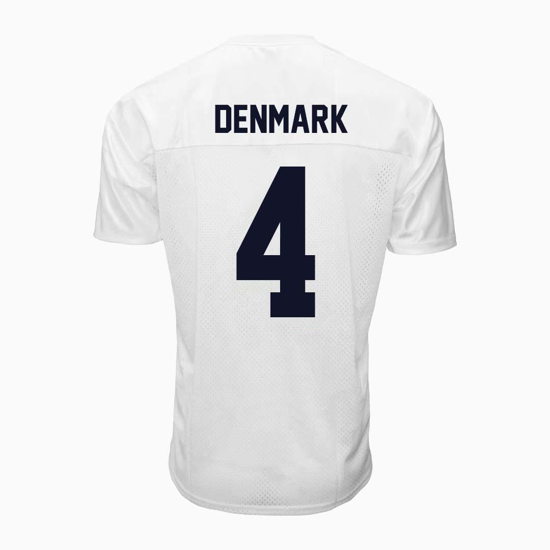 Penn State Youth NIL Tyseer Denmark #4 Football Jersey