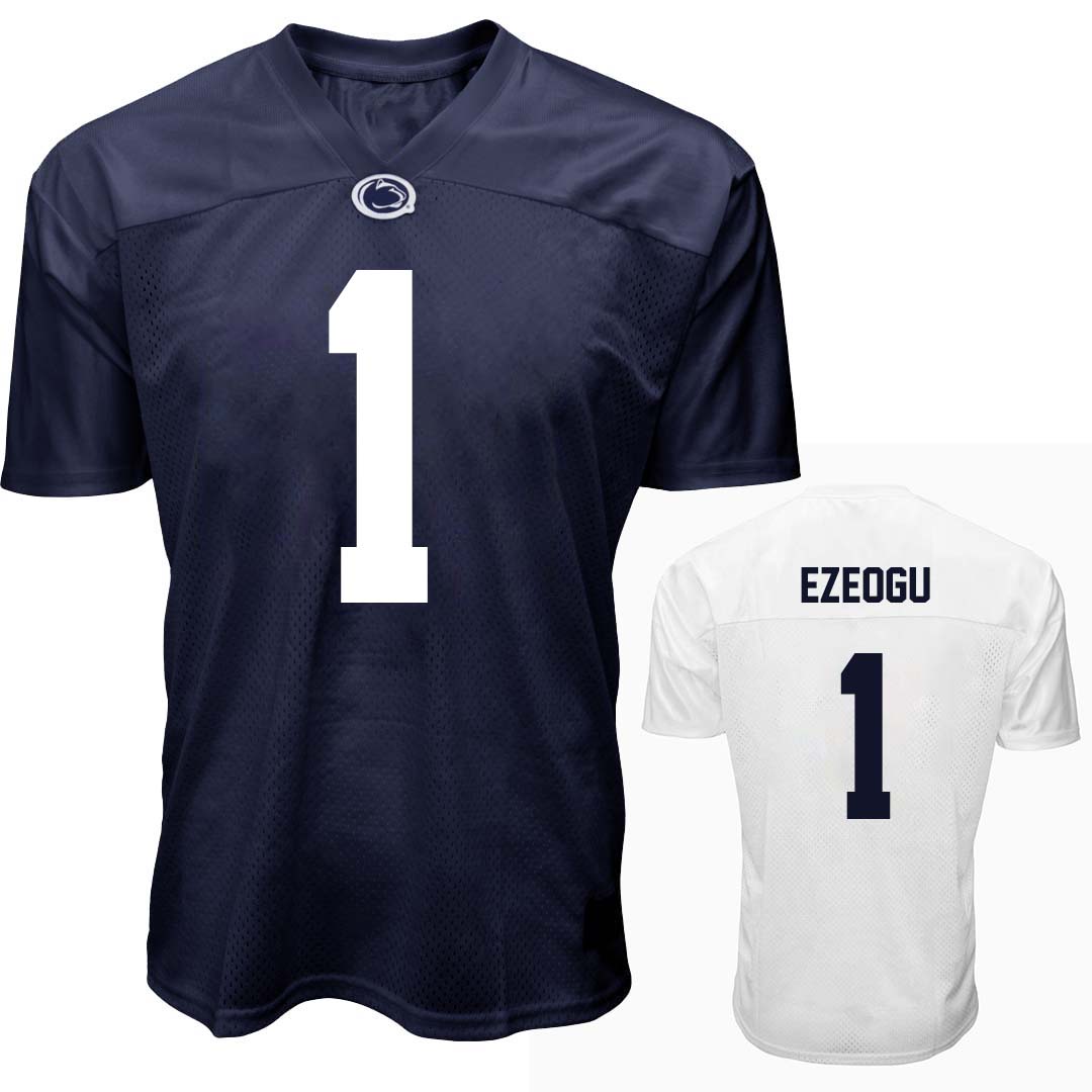Penn State NIL Ikenna Ezeogu #1 Football Jersey