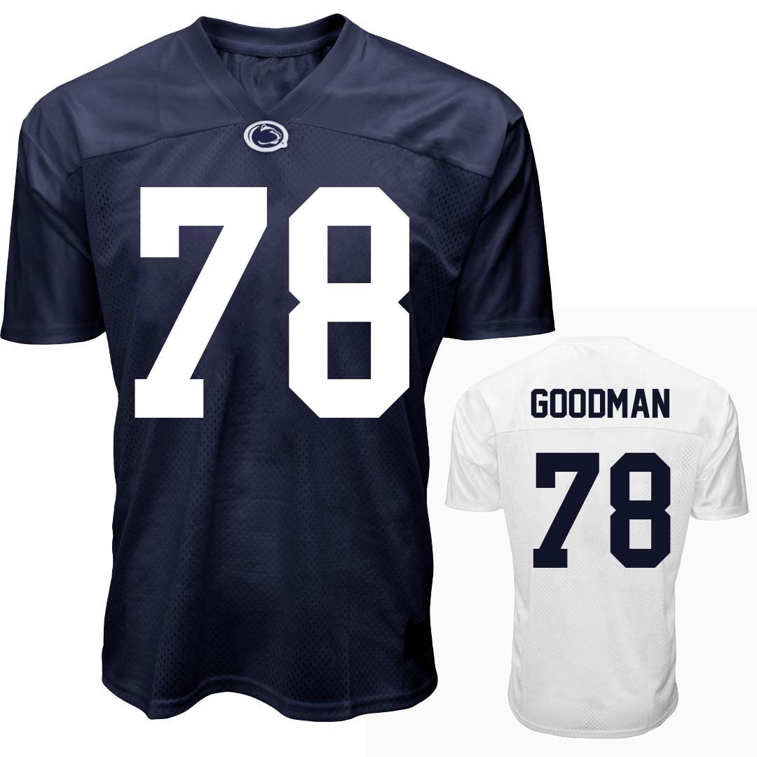 Penn State NIL Malachi Goodman #78 Football Jersey