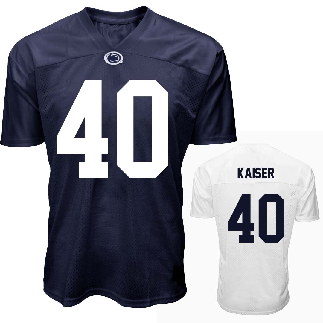 Penn State Youth NIL Keian Kaiser #40 Football Jersey