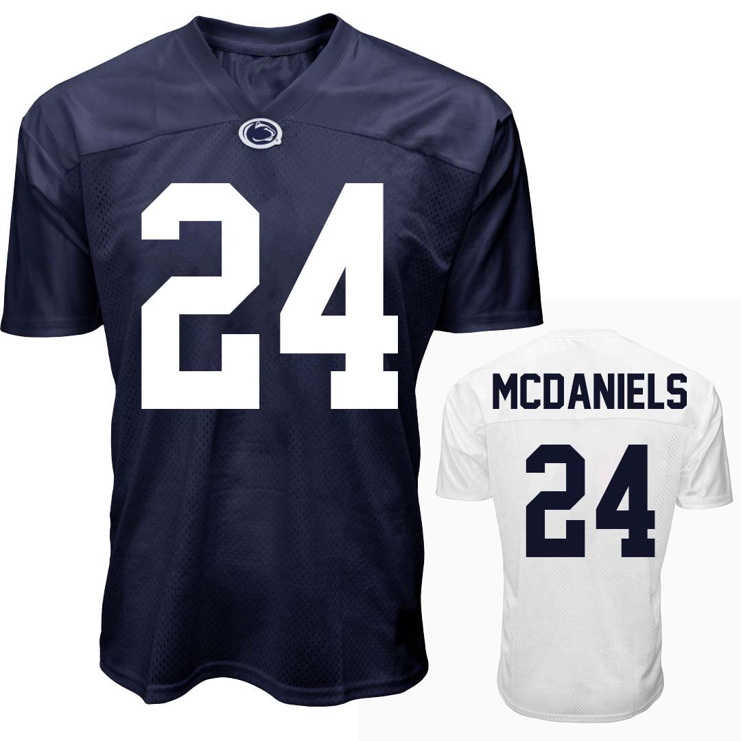 Penn State NIL Ibn McDaniels #24 Football Jersey