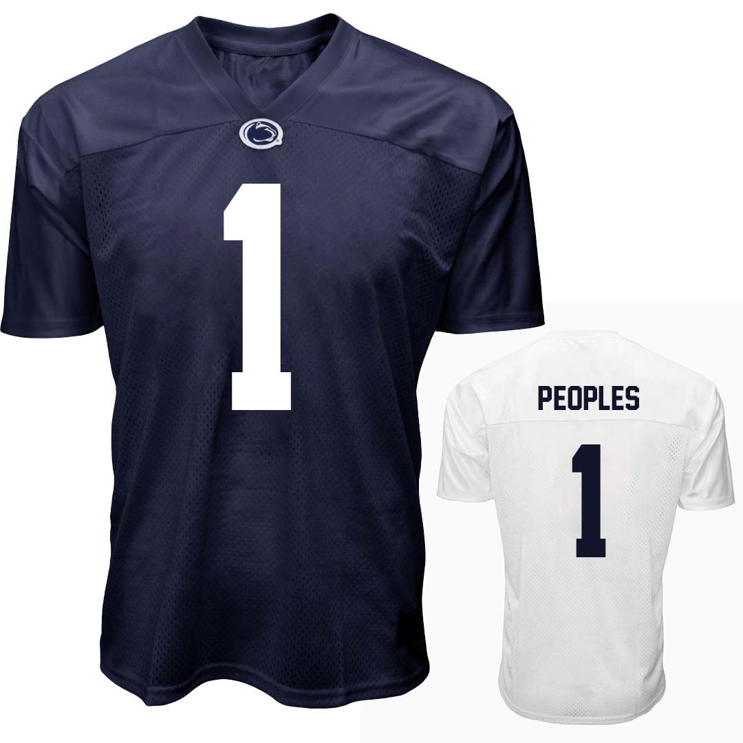 Penn State NIL James Peoples #1 Football Jersey