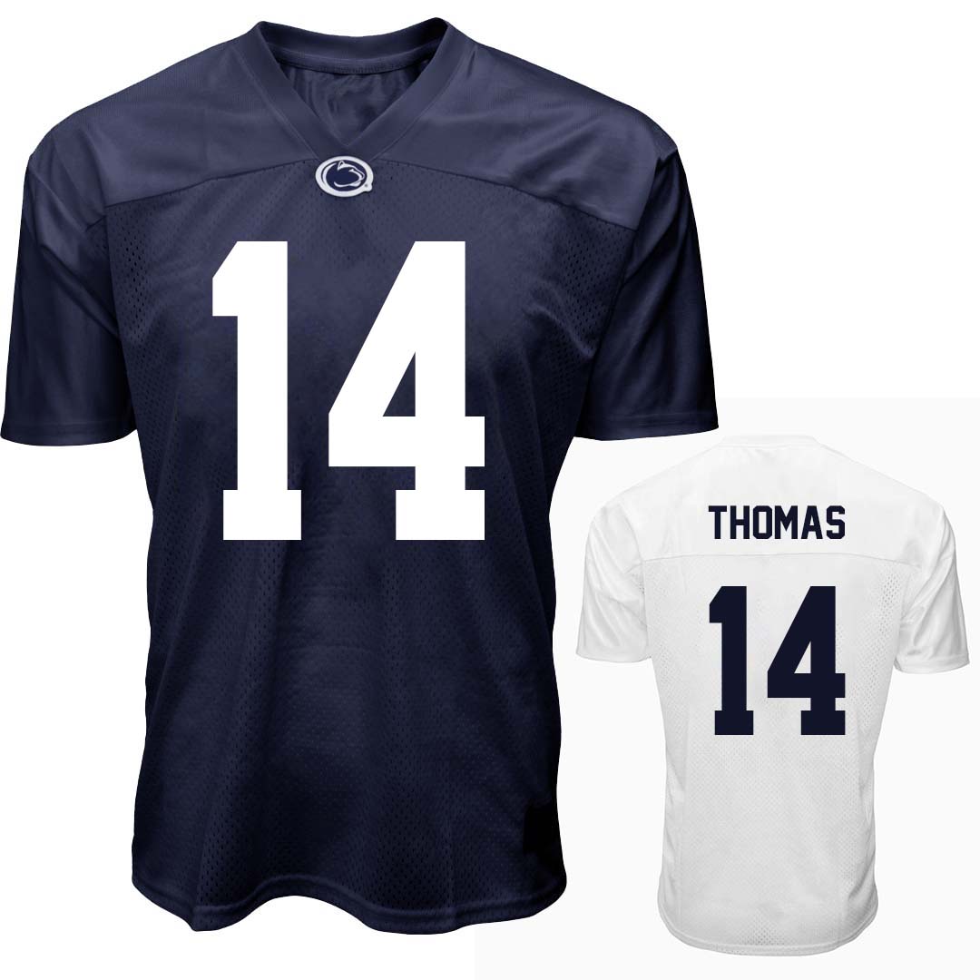 Penn State NIL Braswell Thomas #14 Football Jersey