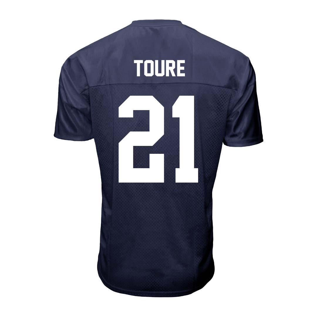 Penn State Youth NIL Vaboue Toure #21 Football Jersey