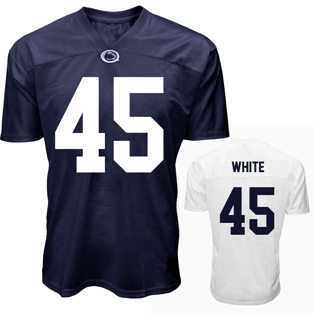 Penn State NIL Enai White #45 Football Jersey