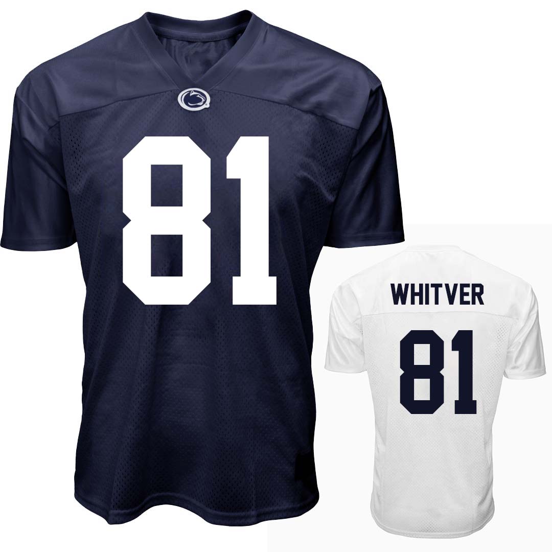 Penn State NIL Ben Whitver #81 Football Jersey