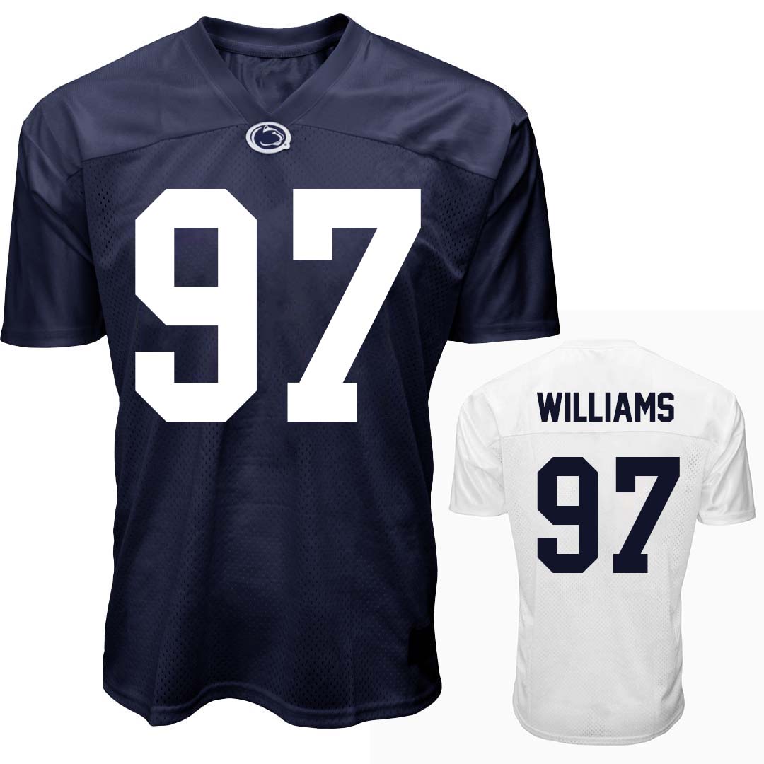Penn State Youth NIL Keanu Williams #97 Football Jersey
