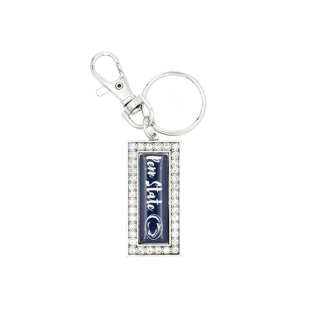 Penn State Script Logo Keychain