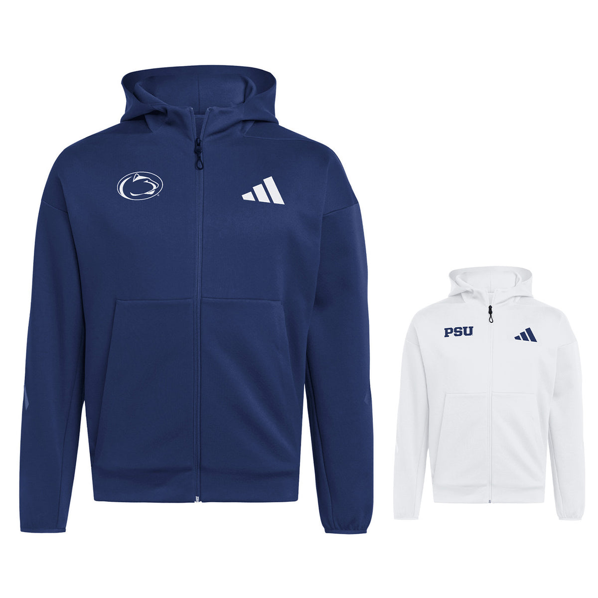 Penn State adidas Z.N.E Full-Zip Hooded Sweatshirt