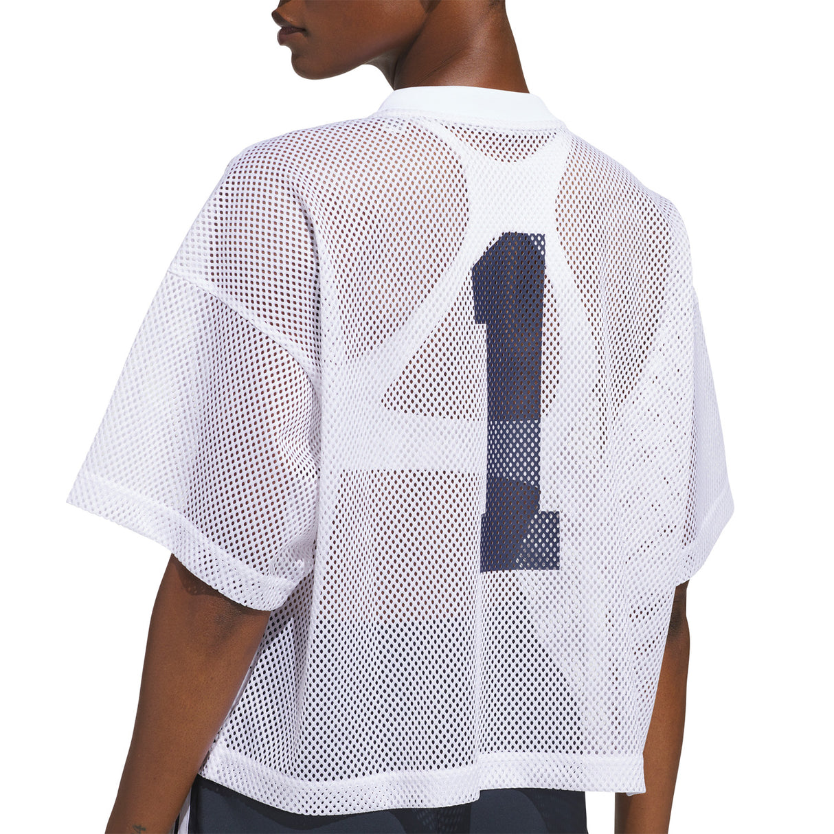 Penn State adidas Women's Tailgate Cropped Mesh Jersey