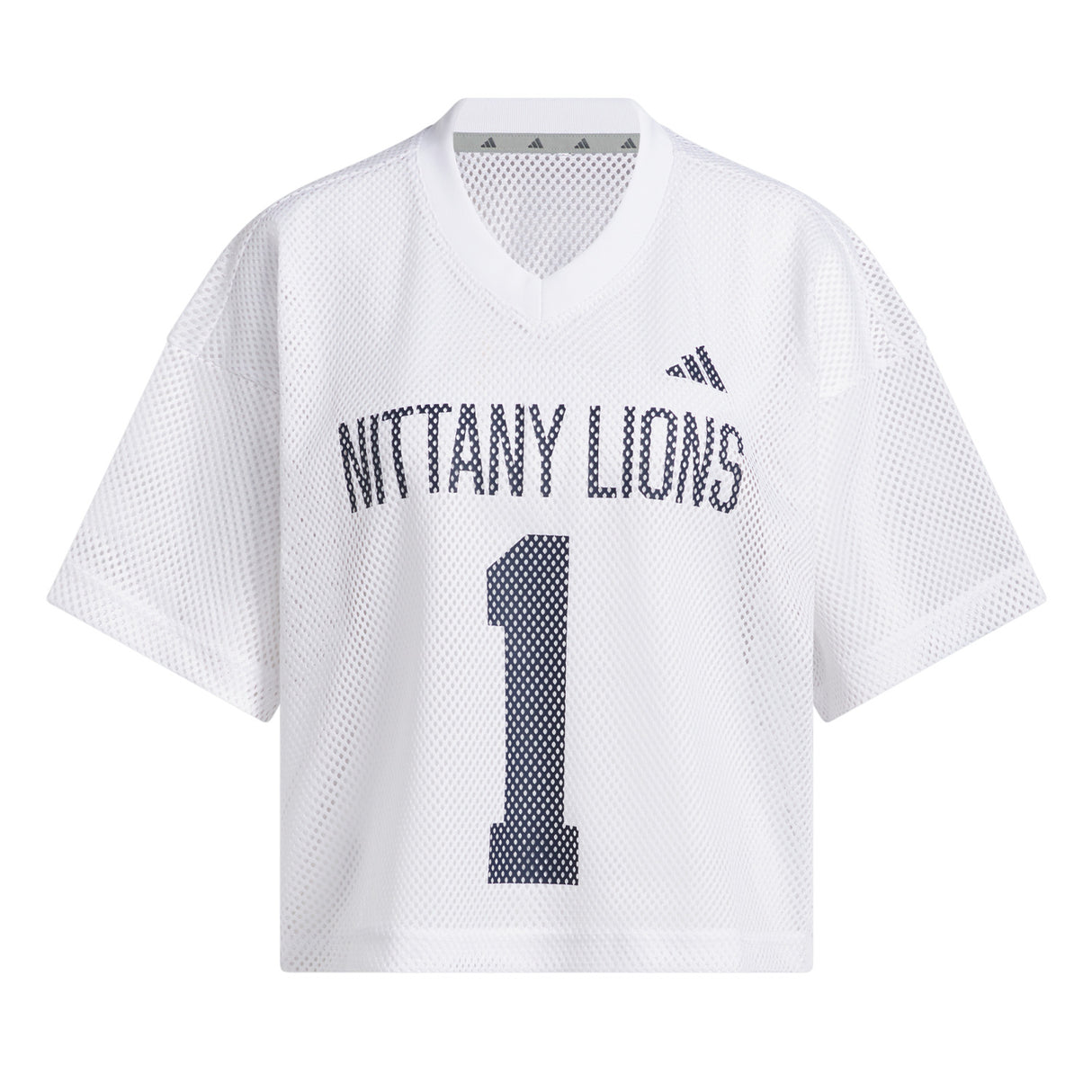 Penn State adidas Women's Tailgate Cropped Mesh Jersey