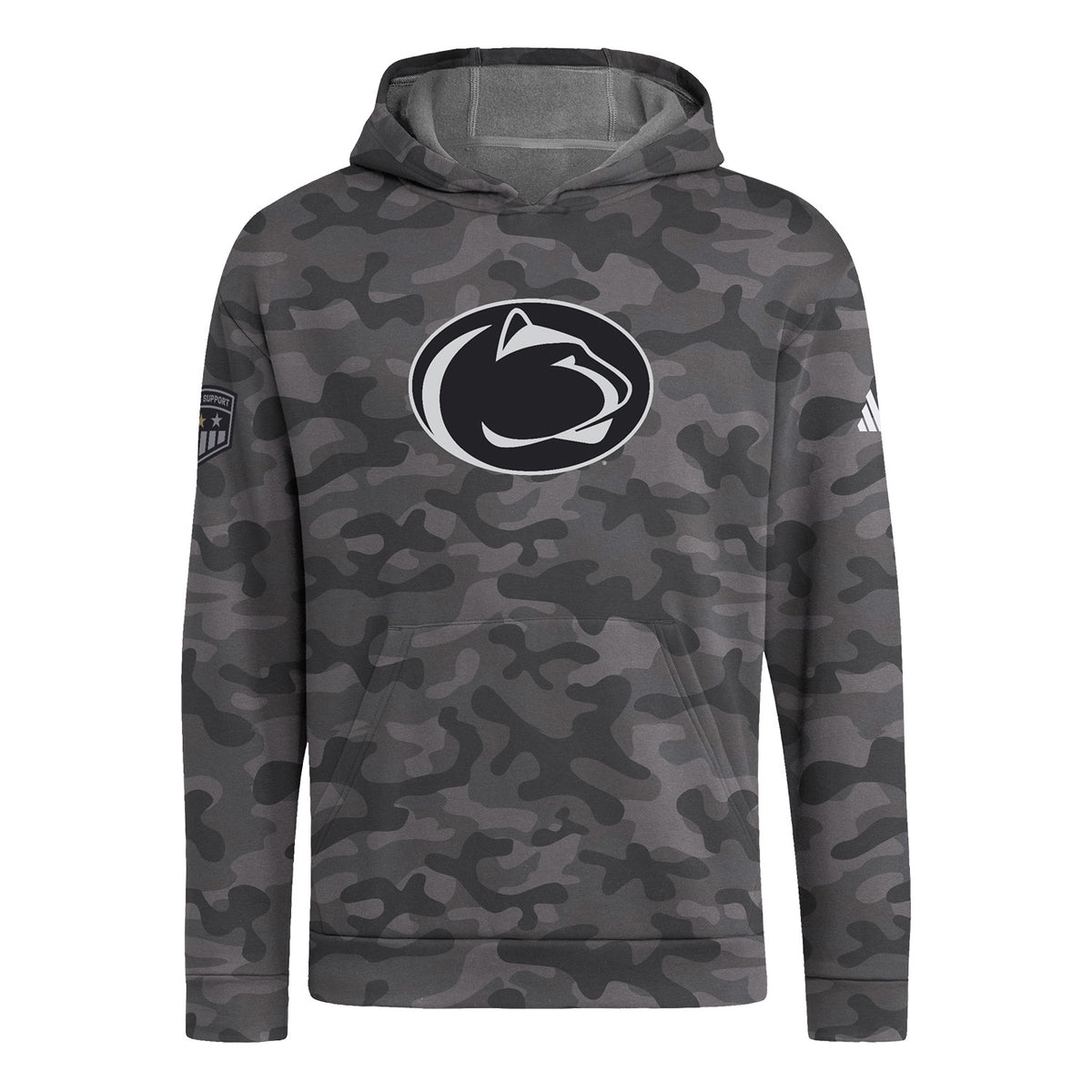 Penn State Adidas Military Hooded Sweatshirt