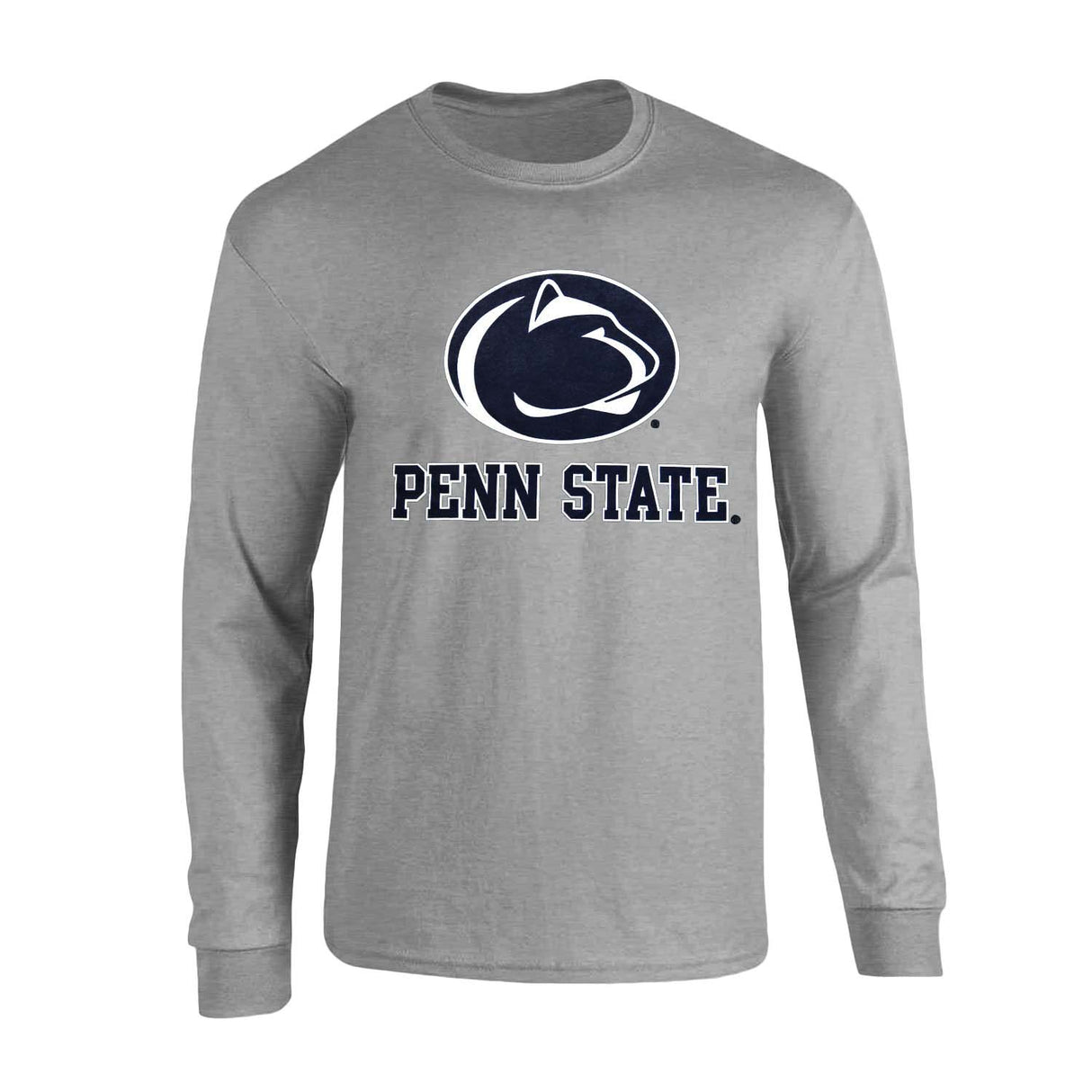 Penn State Logo Block Adult Long Sleeve T-shirt